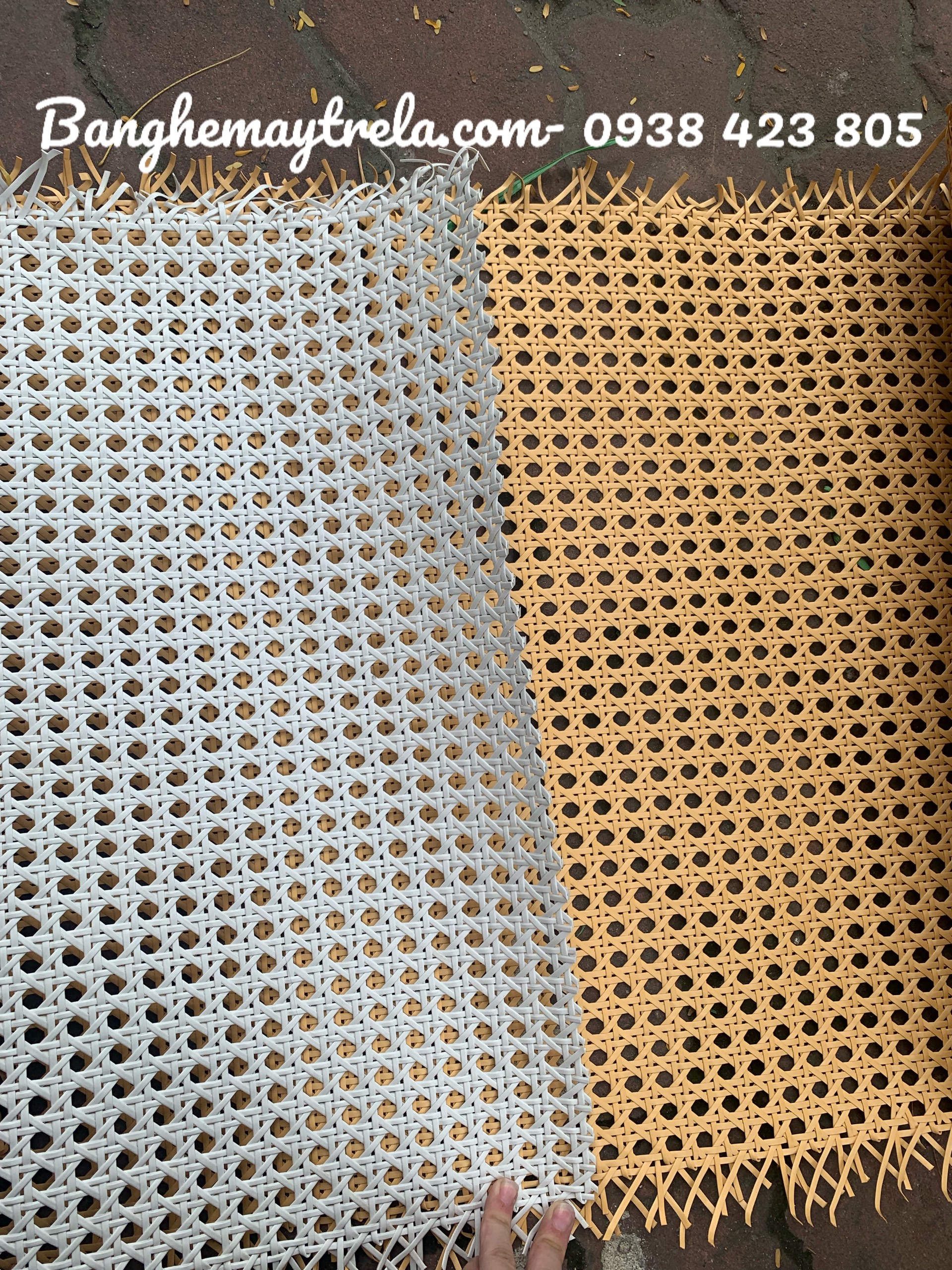 Lưới mây nhựa đan mắt cáo